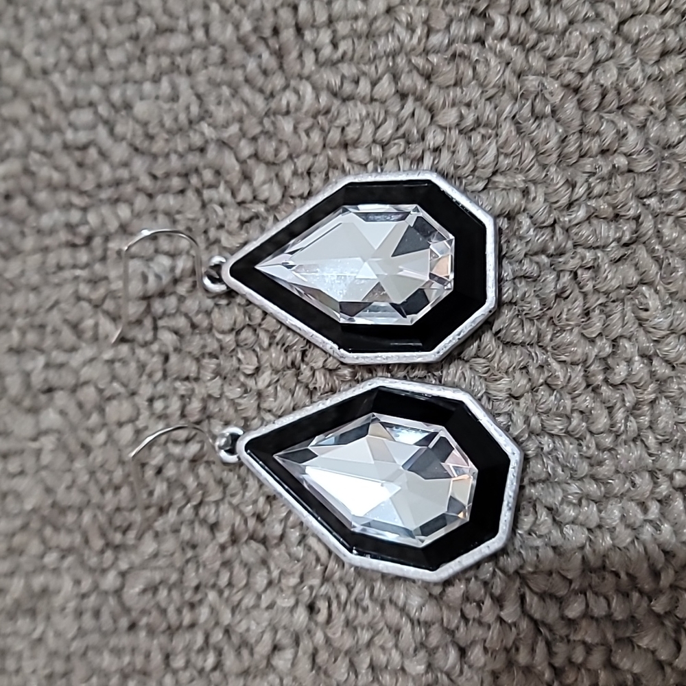 LULU FROST VINTAGE EARRINGS (one of a kind) back side is solid